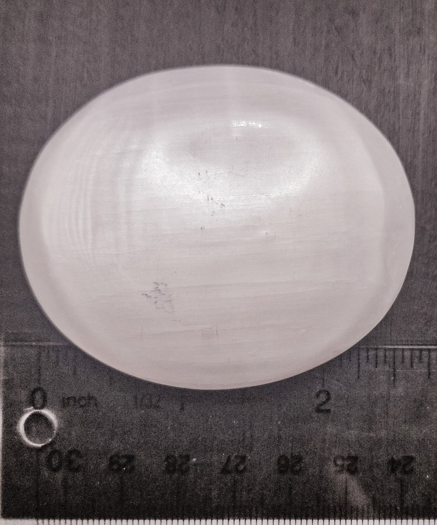 Selenite Palm Stones