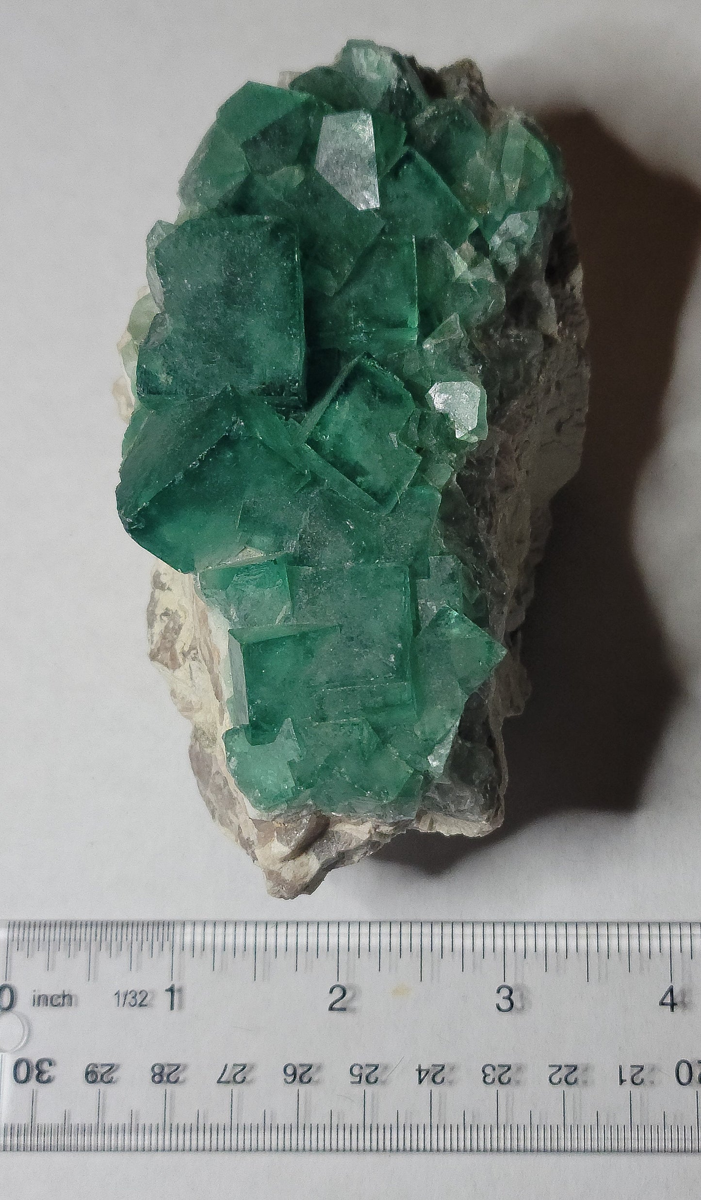 Green Fluorite Clusters