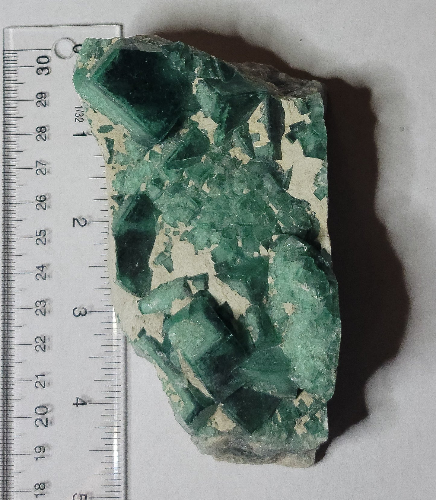 Green Fluorite Clusters