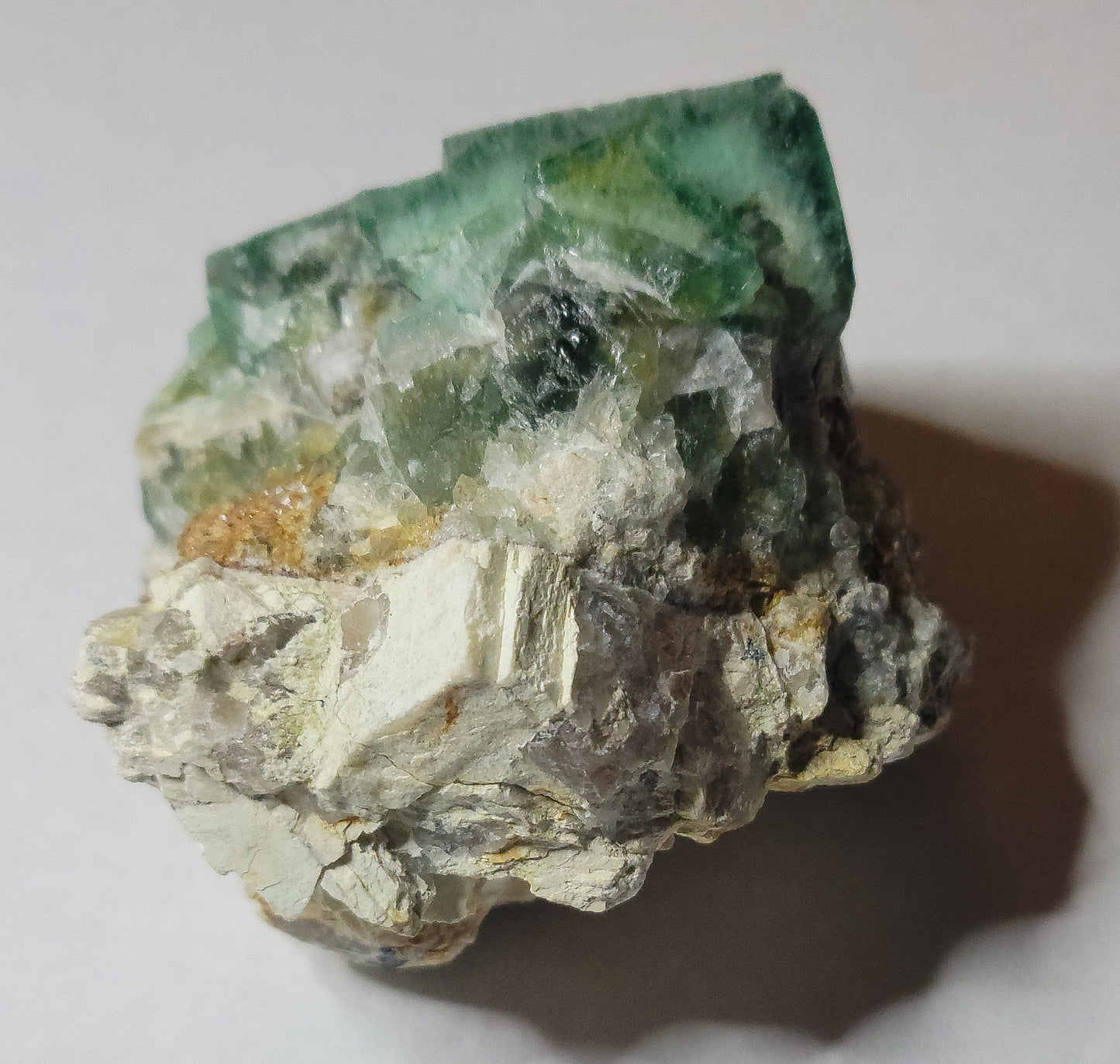 Green Fluorite Clusters