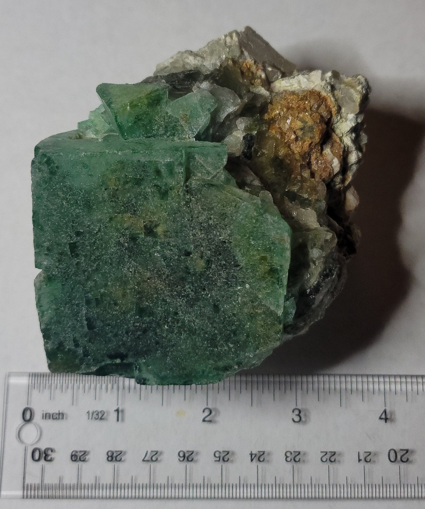 Green Fluorite Clusters