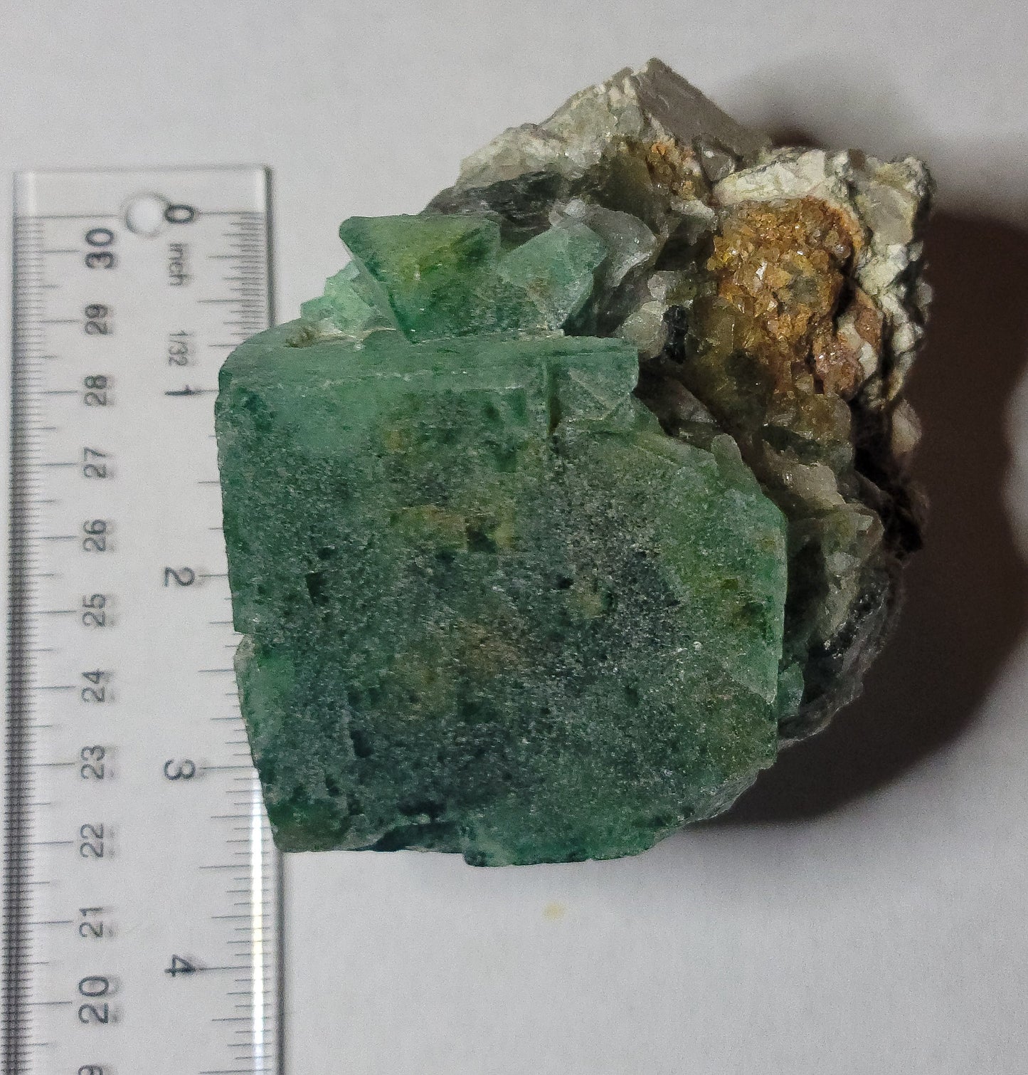 Green Fluorite Clusters