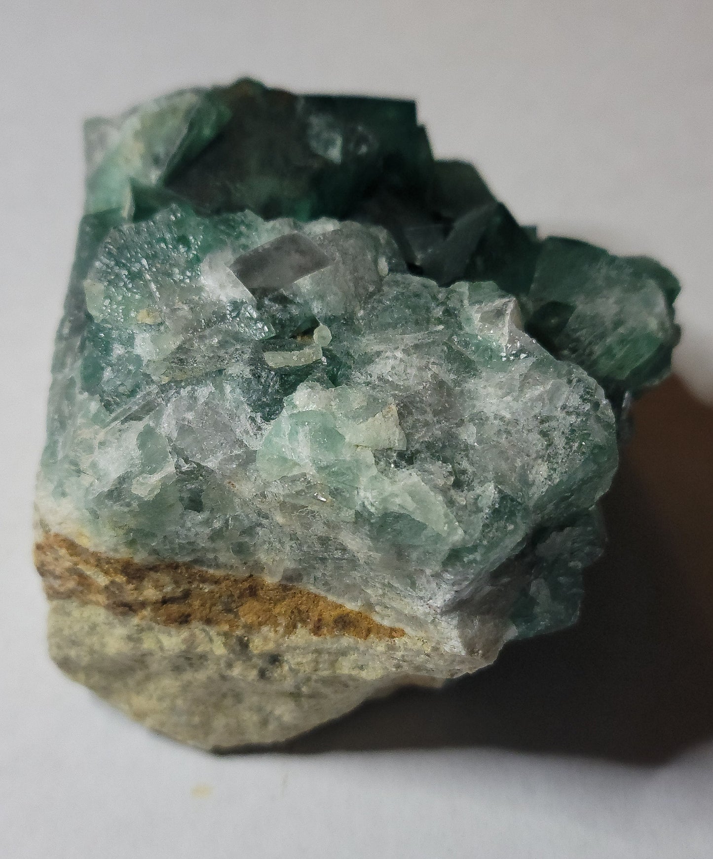 Green Fluorite Clusters
