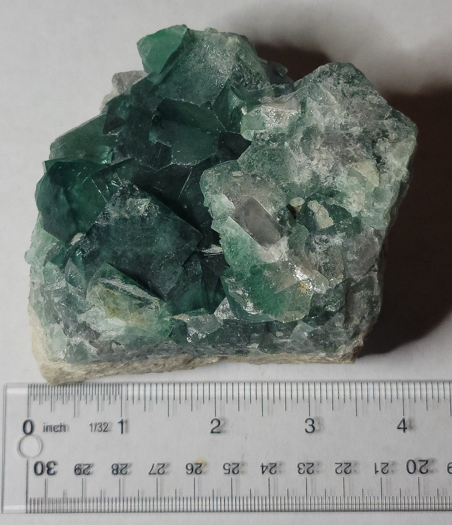 Green Fluorite Clusters