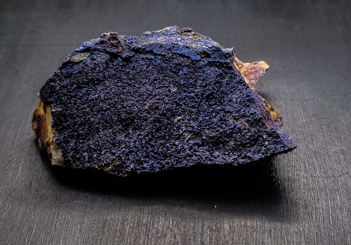 Azurite with Malachite