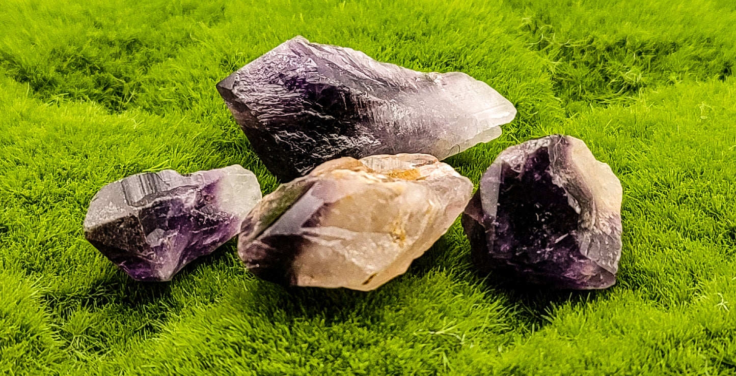Midnight Amethyst Points