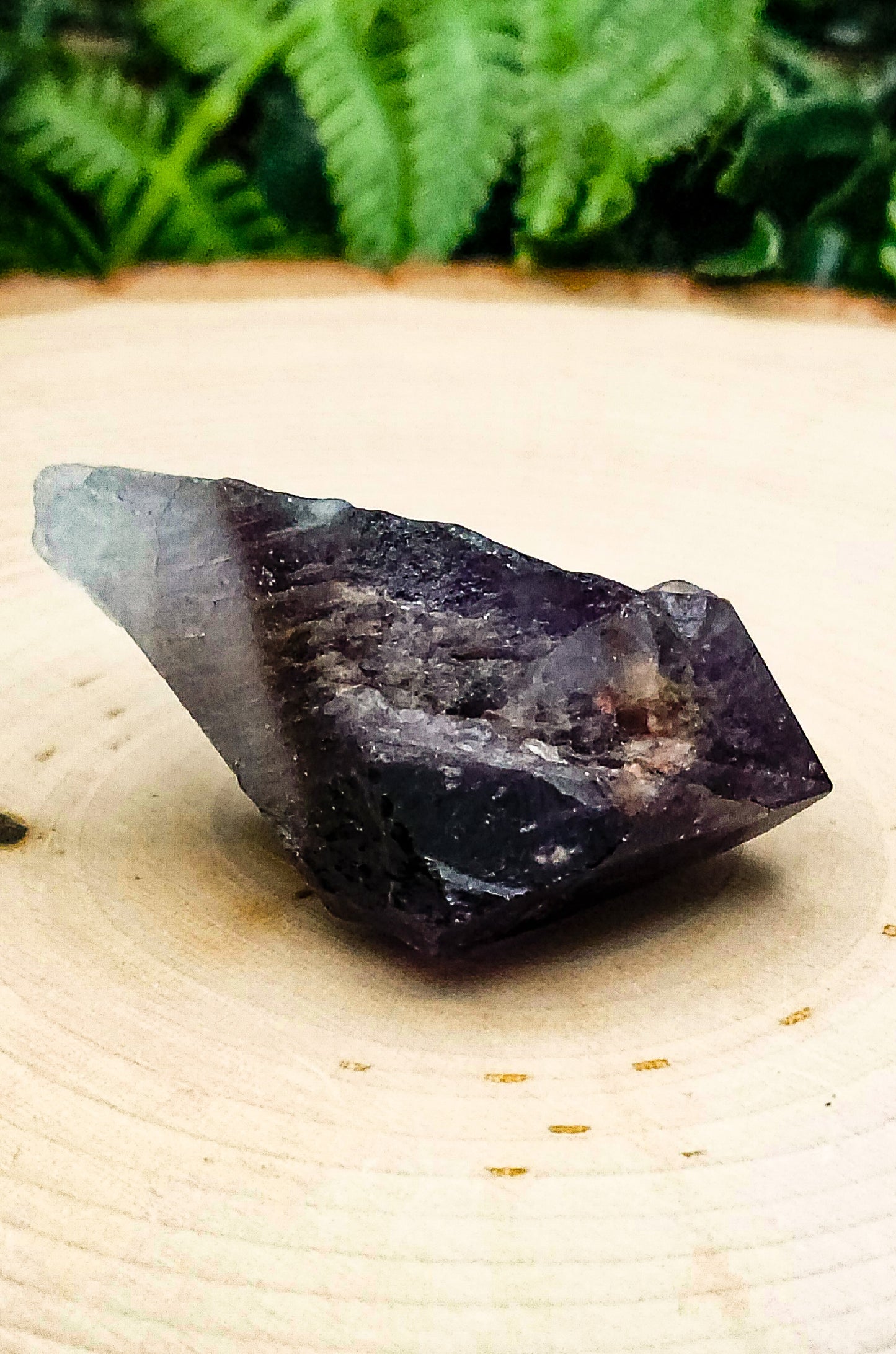 Midnight Amethyst Points