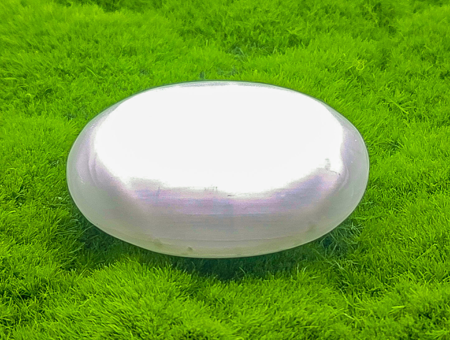 Selenite Palm Stones